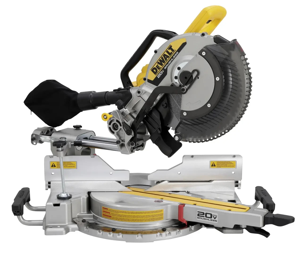 DeWalt 20V MAX XR 12 in. Cordless Double Bevel Miter Saw DCS785B – TOOL ONLY