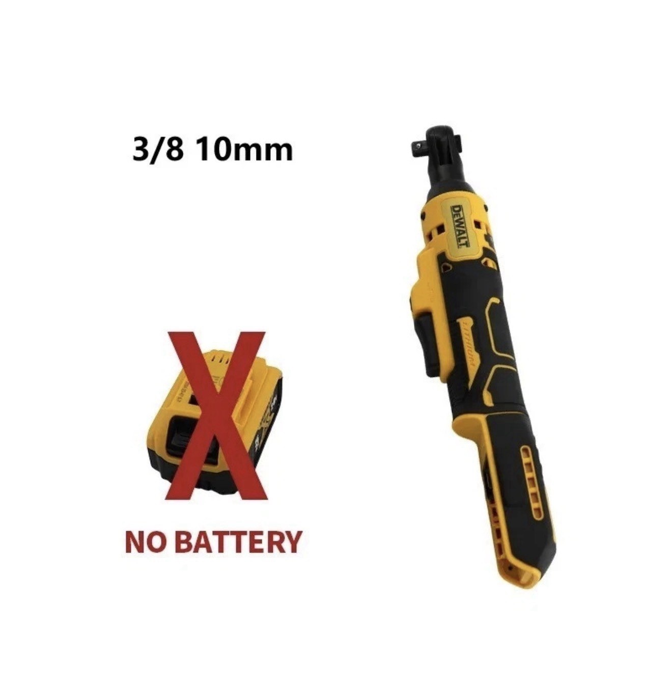 DCF512 20V 3/8 Inch Brushless Ratchet Right Angle Wrench TOOL ONLY