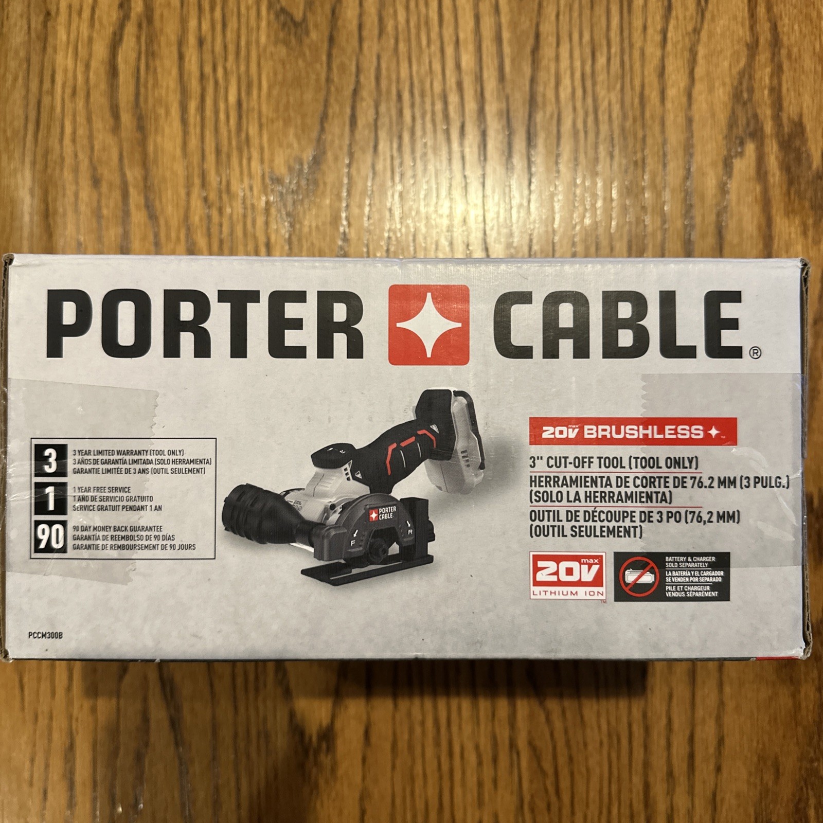 PORTER-CABLE 20V Max Brushless 3” Cut-Off Tool (PCCM300B) – Tool Only