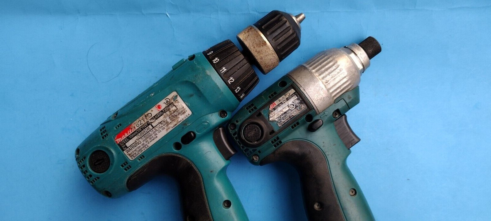 Vantage Makita 6217D 12V 3/8”(10mm) Drill Driver & 12V Impact Driver Tool Only