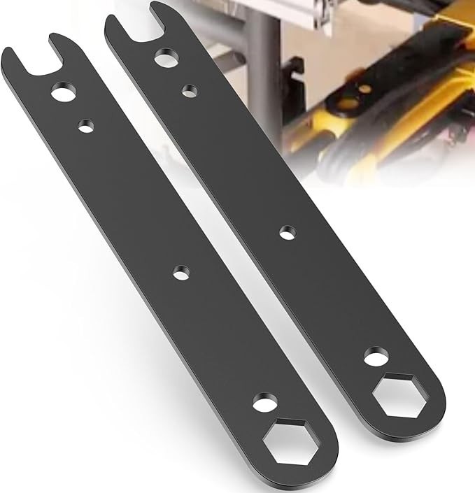 2 Pack Table Saw Wrench N506977 for Dewalt DWE7485 DWE7491RS Black
