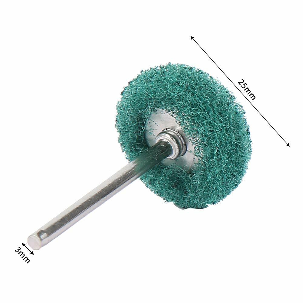 80PCS Metal Rotary Polishing Buffing Wheel Burr Kit Tool Accessories for Dremel