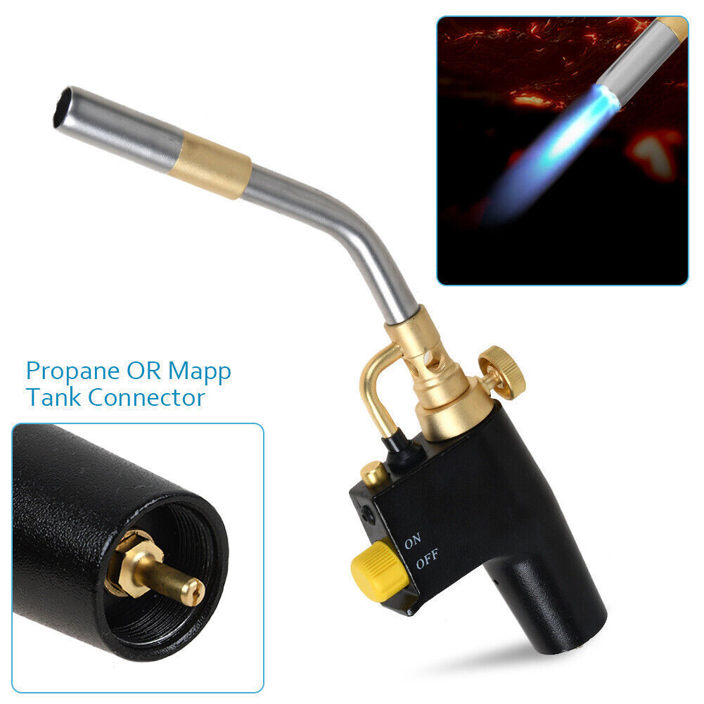 For TS8000 Trigger Start Mapp Gas Torch High Intensity Propane Torch Welding Kit