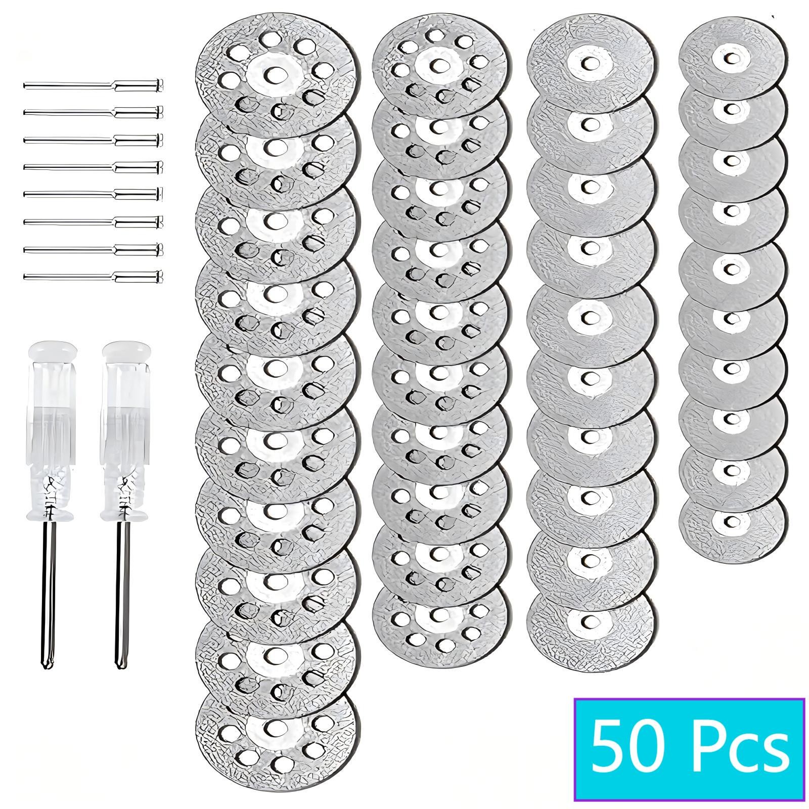 50x Diamond Cutting Wheel For Dremel Rotary Tool Die Grinder Metal Cut Off Disc