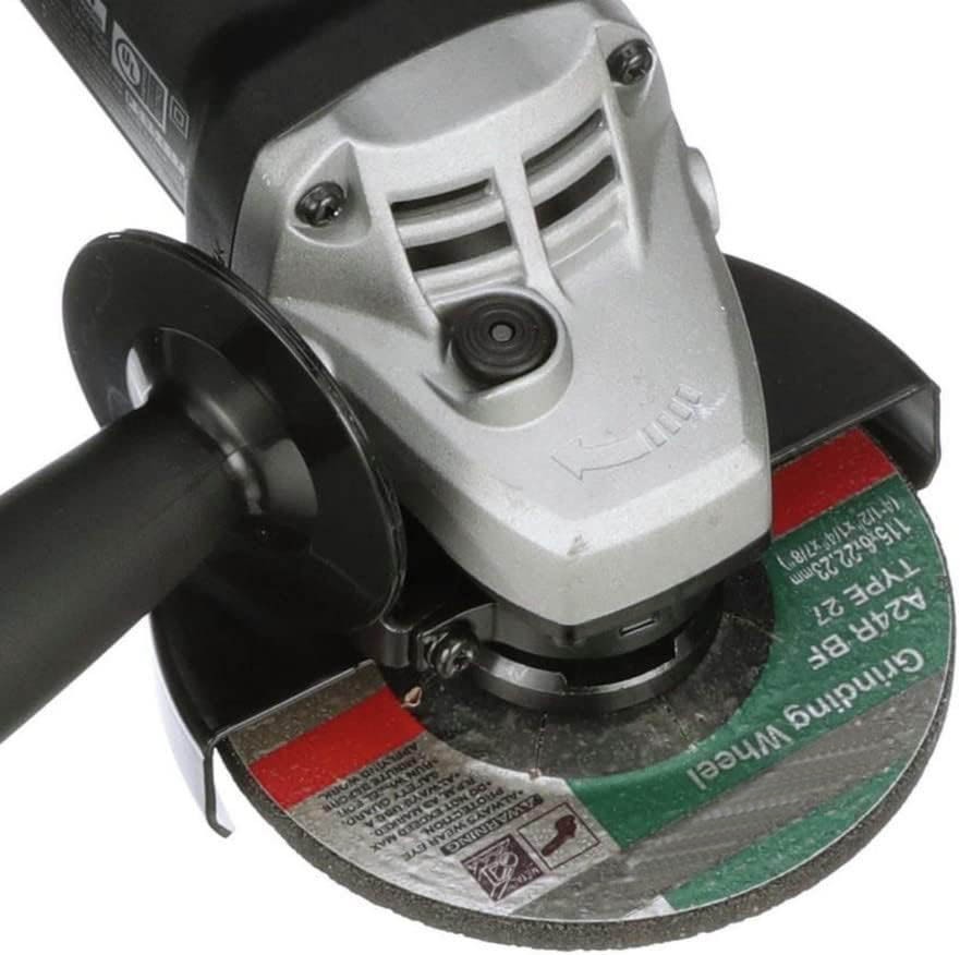 Amoladora angular de 10,4 cm (4-1/2&Prime;), incluye 5 discos de amolar y estuche rígi
