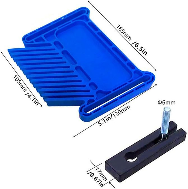 Stackable Featherboard 2-Pack – Table Saw, Router & Band Saw Safety Tool, Miter/