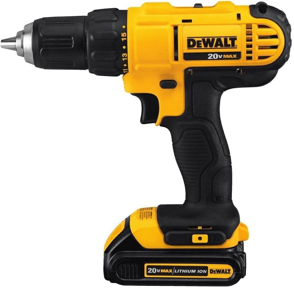 DEWALT DCD771C2 20V Max Drill/Driver Kit, 2 Batteries & Charger Included