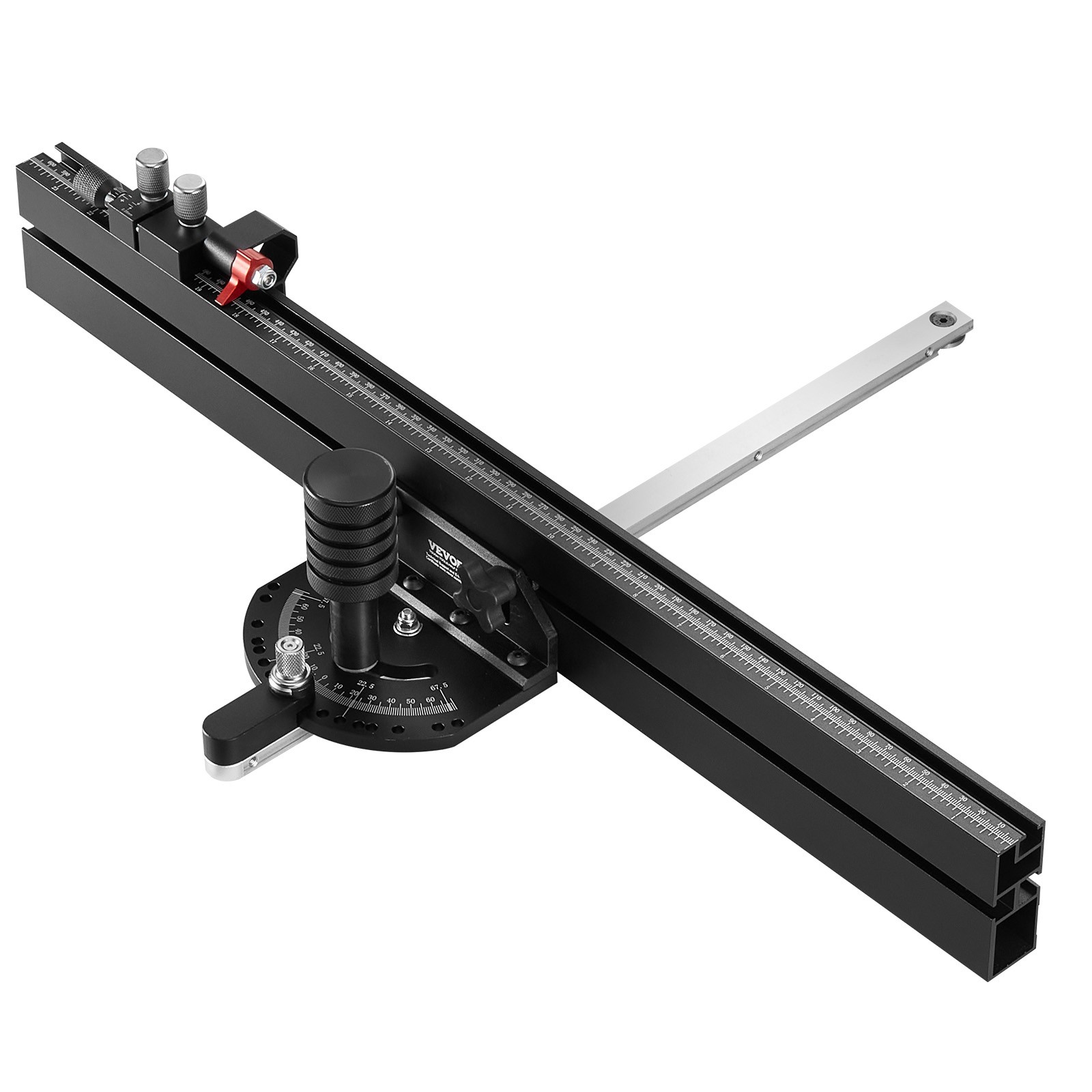 VEVOR Precision Table Saw Miter Gauge Standard Slot 3/4 » x 3/8 » 24 in Grating