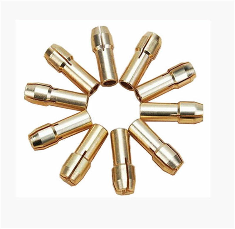 10pc Collet Nut Kit Quick Change Tools Part Power Rotary for Dremel Accessories