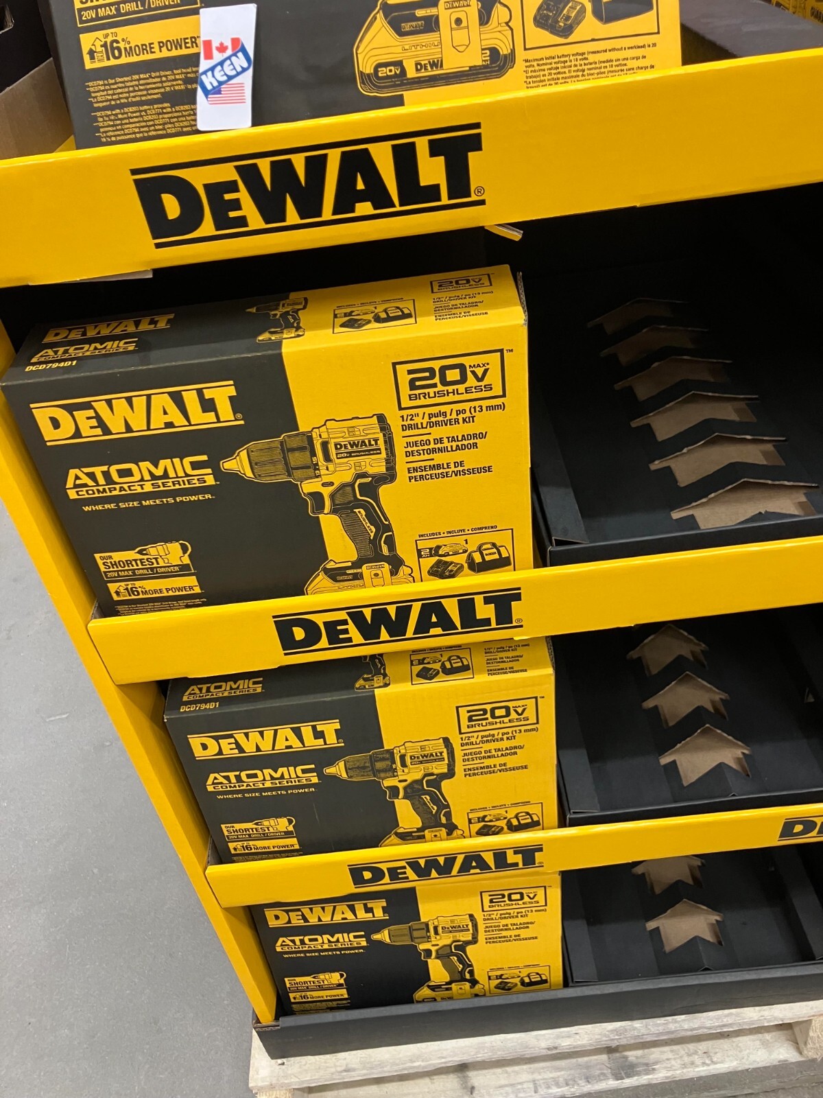 Dewalt CANADA 20V MAX Li-Ion Cordless Compact 1/2-inch Drill Driver Kit