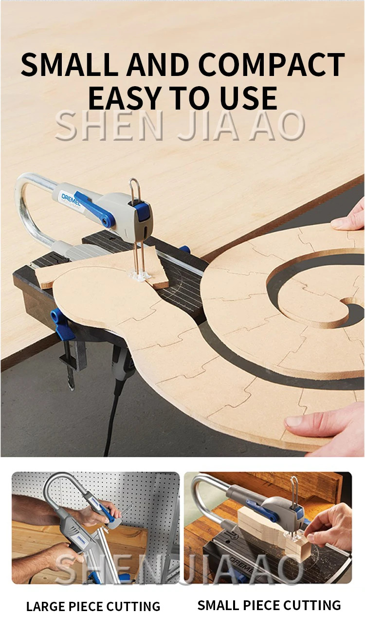 MS20 Home Curve Saw Woodworking Line Saw Multifunctional Electric Carving Saw