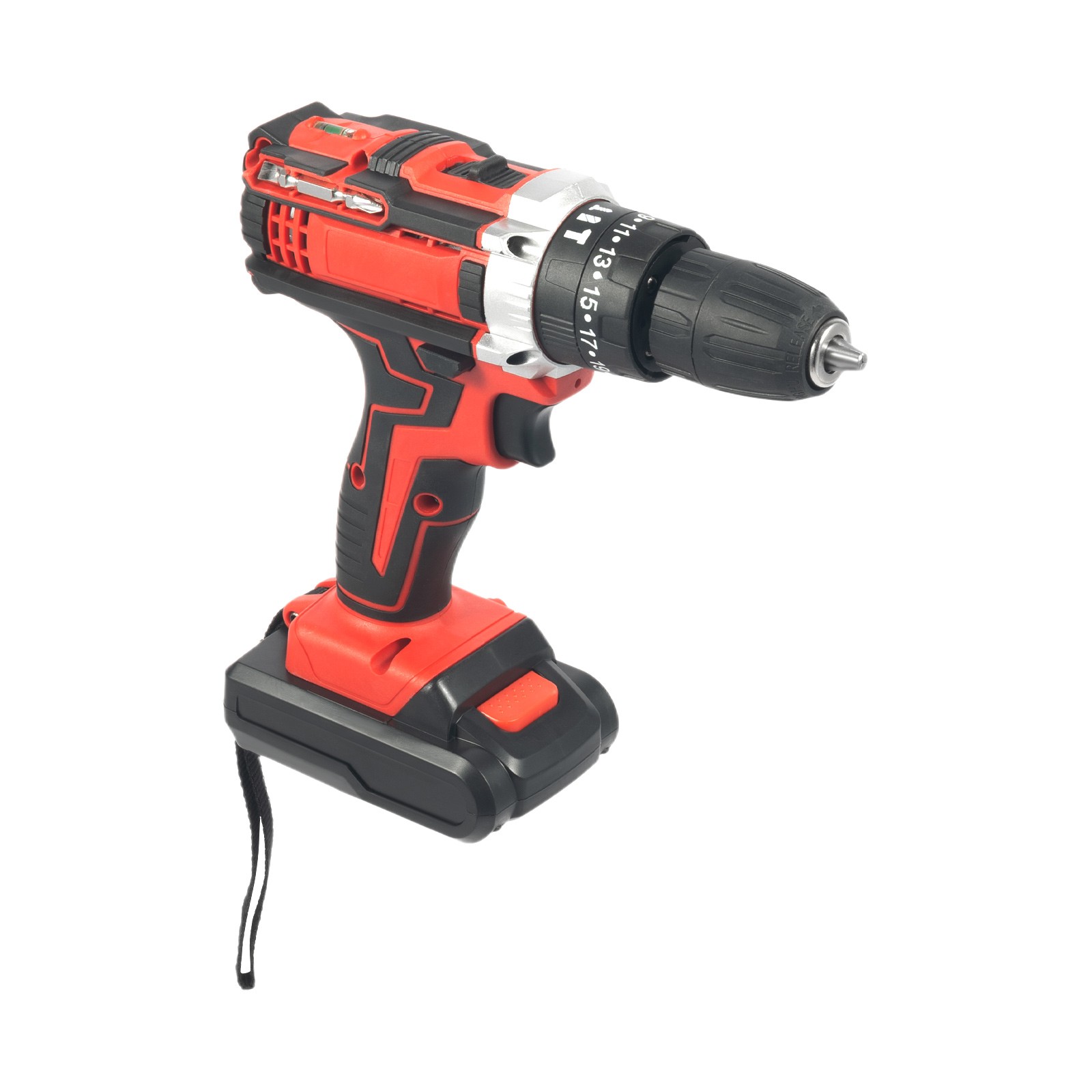 Cordless Drill Set, 21V Lithium Ion, 28N·m Torque, 24 Piece Accessory Kit