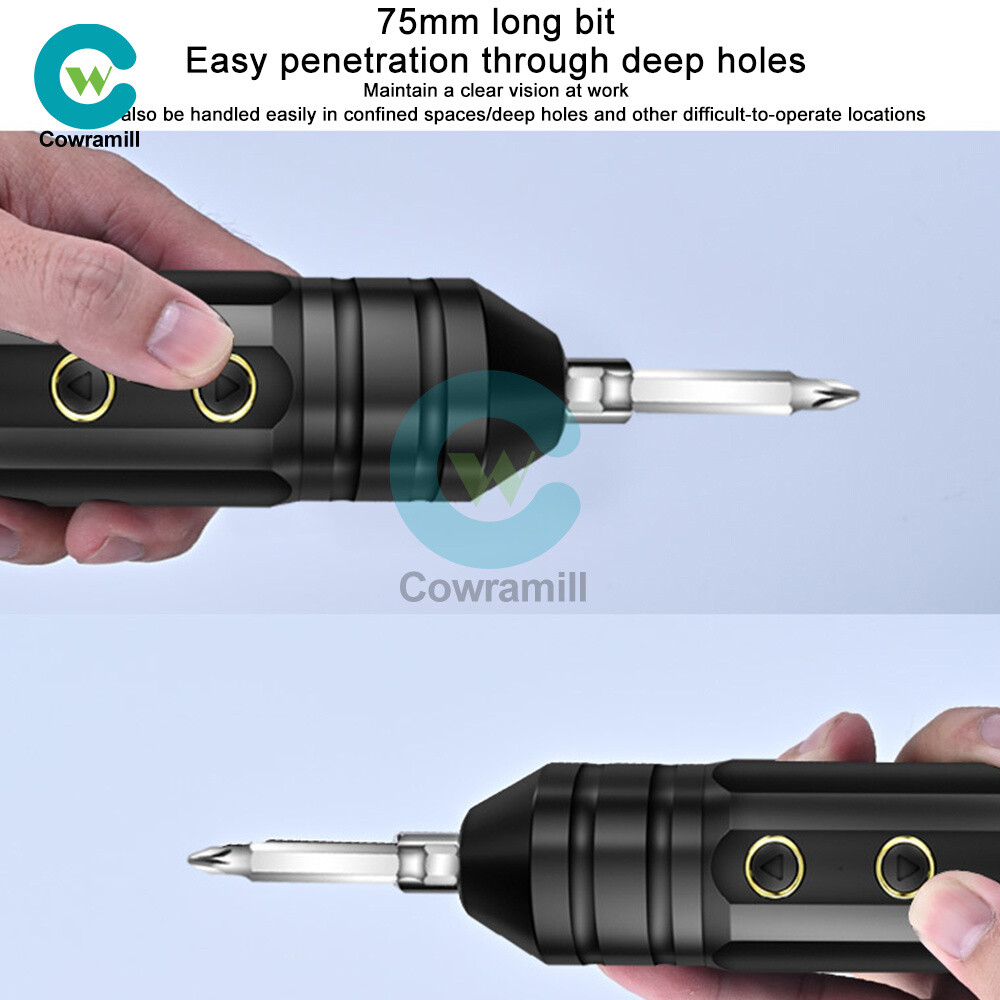 13 in 1 Rechargeable Wireless Cordless Electric Screwdriver Drill Set Power Tool