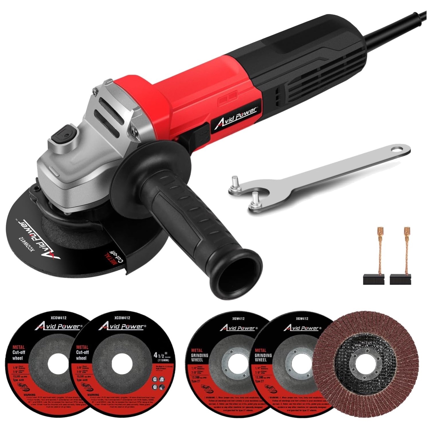 Electric Grinder Power Tool for Cutting & Polishing