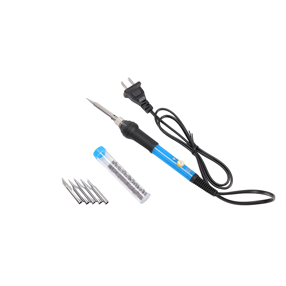 Electric Soldering Iron Gun Adjustable Temperature Welding Solder Wire Tools Kit