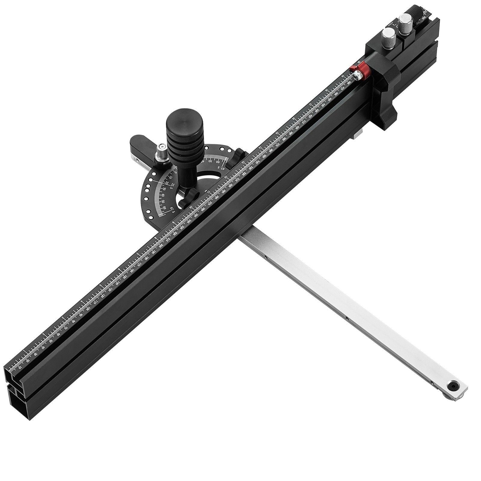 VEVOR Precision Table Saw Miter Gauge Standard Slot 3/4 » x 3/8 » 24 in Grating