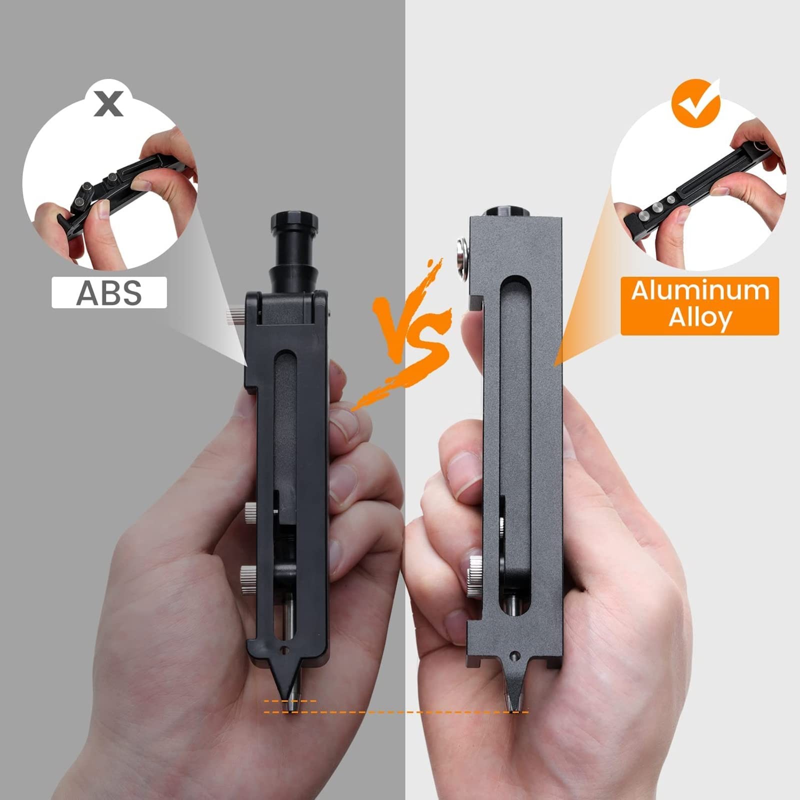 Multi-function Scribing Tool Upgraded – Construction Pencil- Aluminum Alloy S…