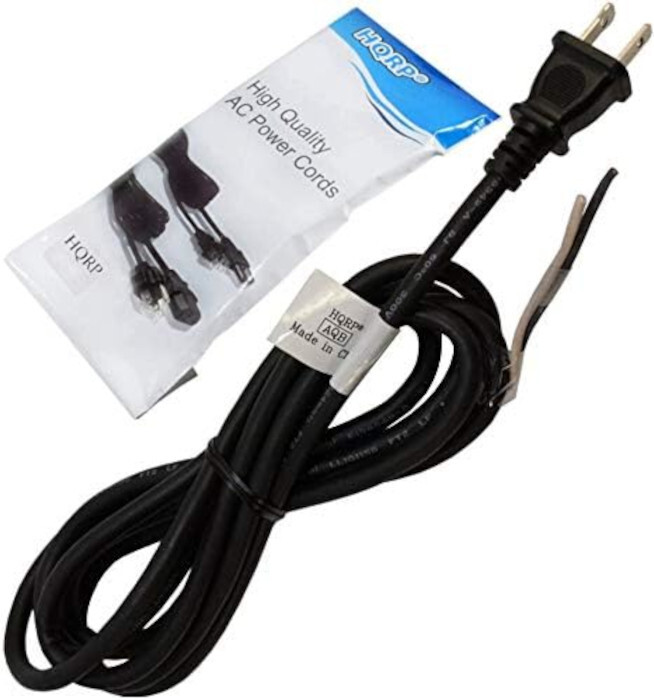 HQRP AC Power Cord for Bosch 2604460220 2604460186 2604460187 2604460303