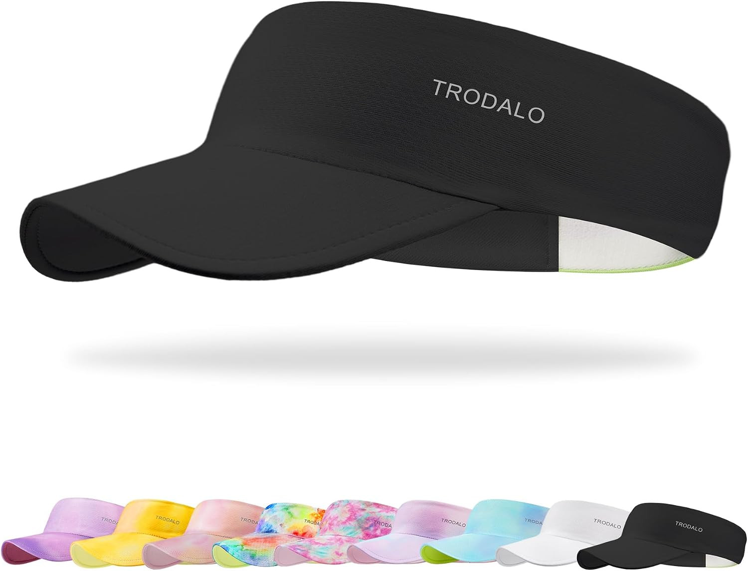 Kids Sun Visor Hats for Girls Boys, Packable Cooling Stretchy Visor | Lightweigh