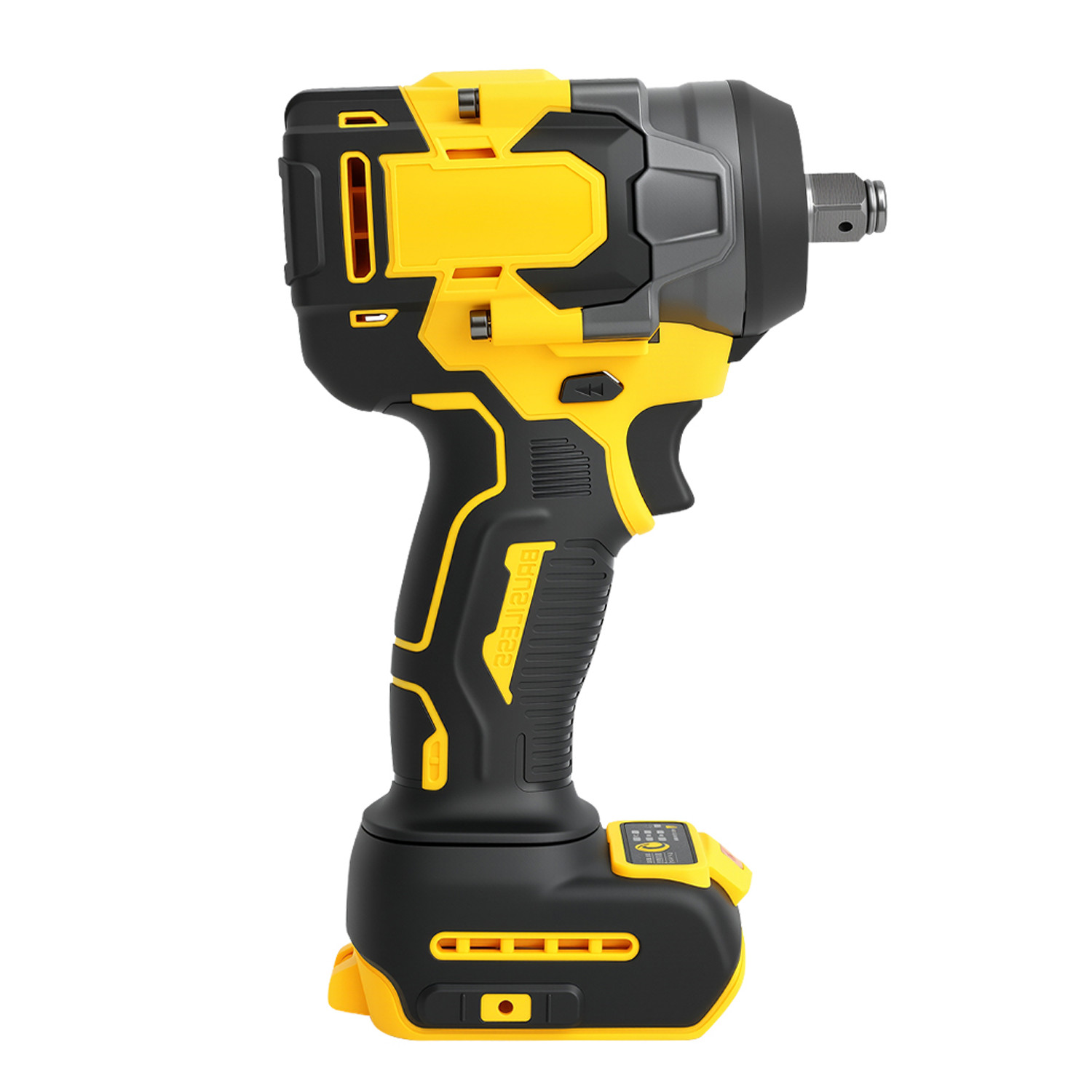 800Nm 1/2&Prime; Cordless Impact Wrench for Dewalt 20V 18V Battery Brushless Electric