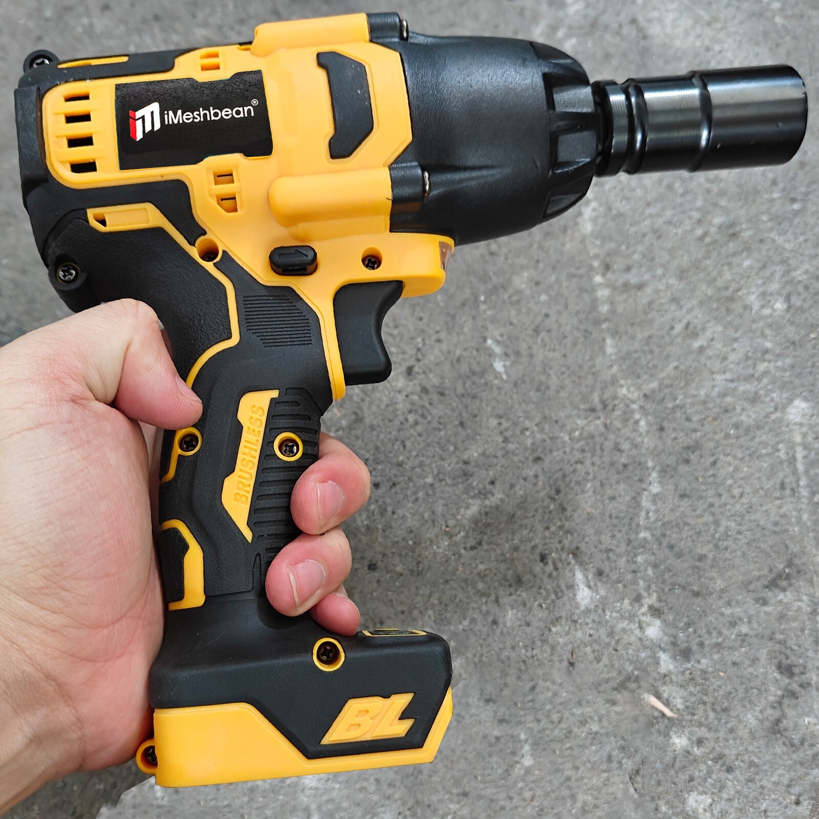 Cordless Impact Wrench 1/2 inch Fits DeWalt 20v (No Battery), 735Ft-lbs(1000N.m)