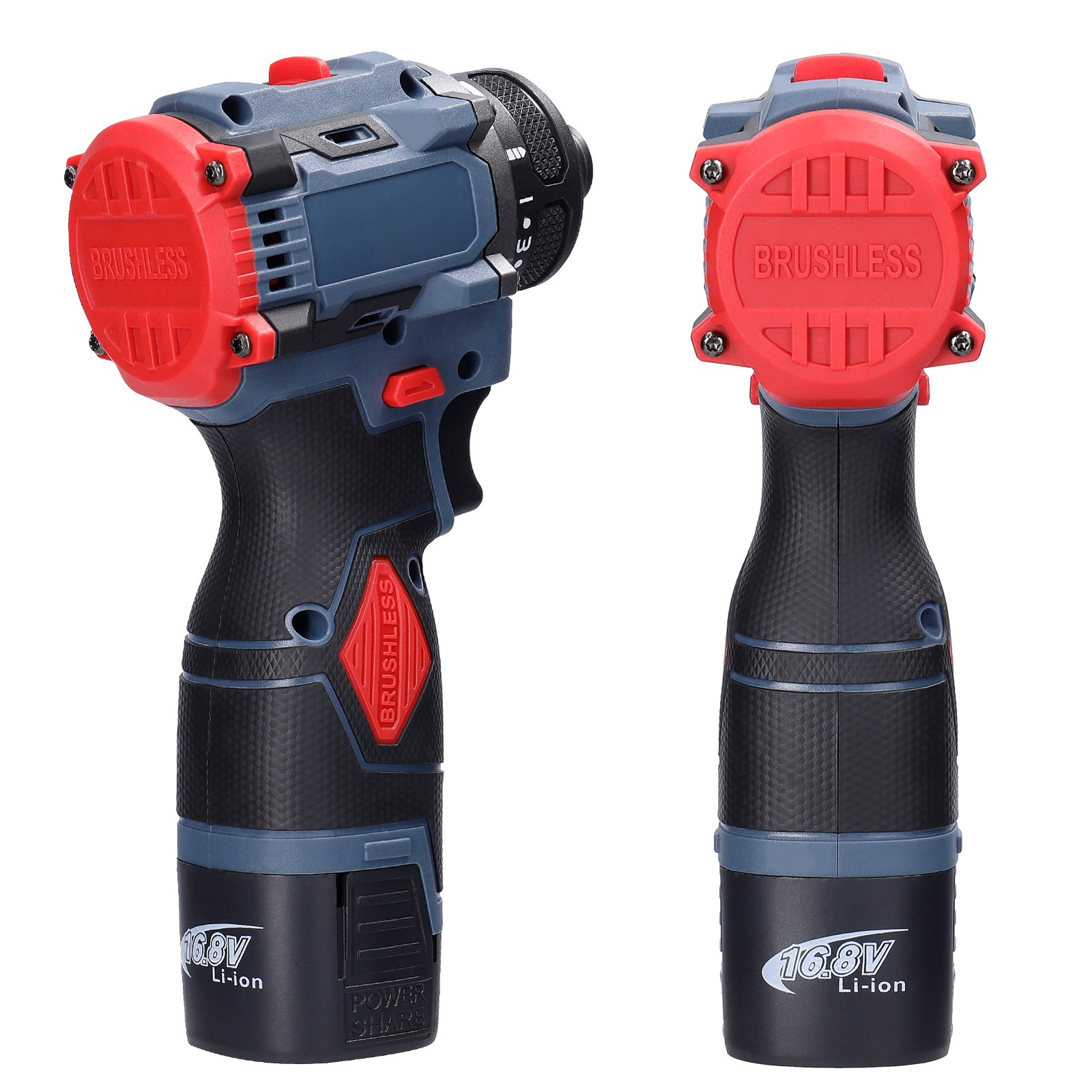 2-16.8V Multi-function Electric Screwdriver 45Nm Brushless Motor Practical Screw