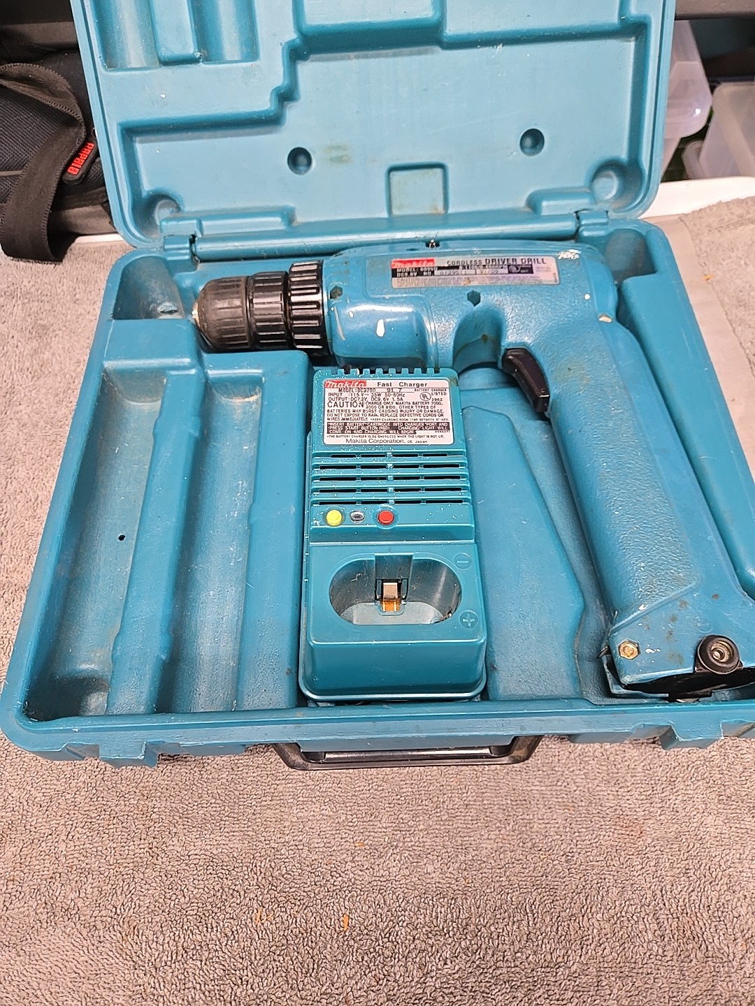 Makita Cordless Driver With Charger DC9700A & Case No Batteries