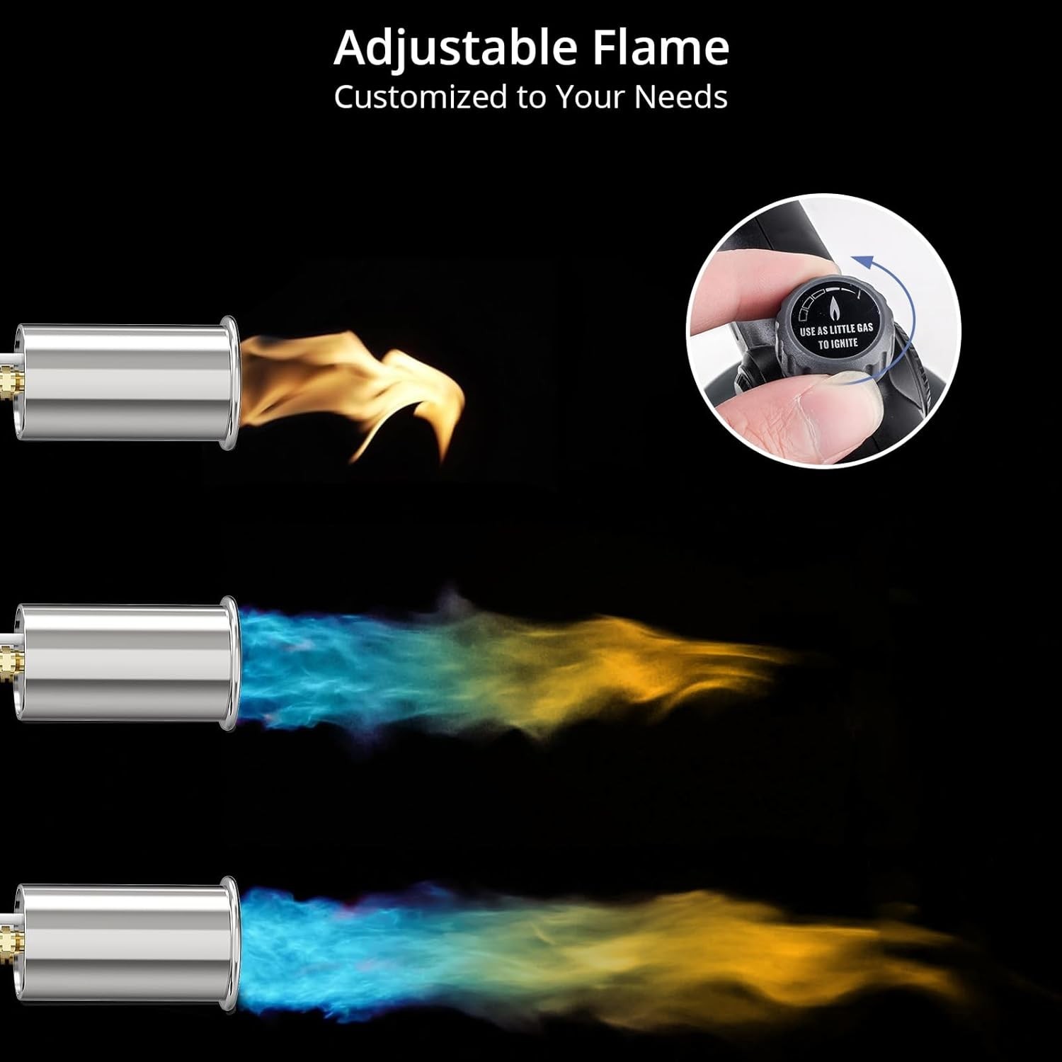 Powerful Grill & Cooking Propane Torch L8010, Sous Vide, Welding Torch, Adjus…