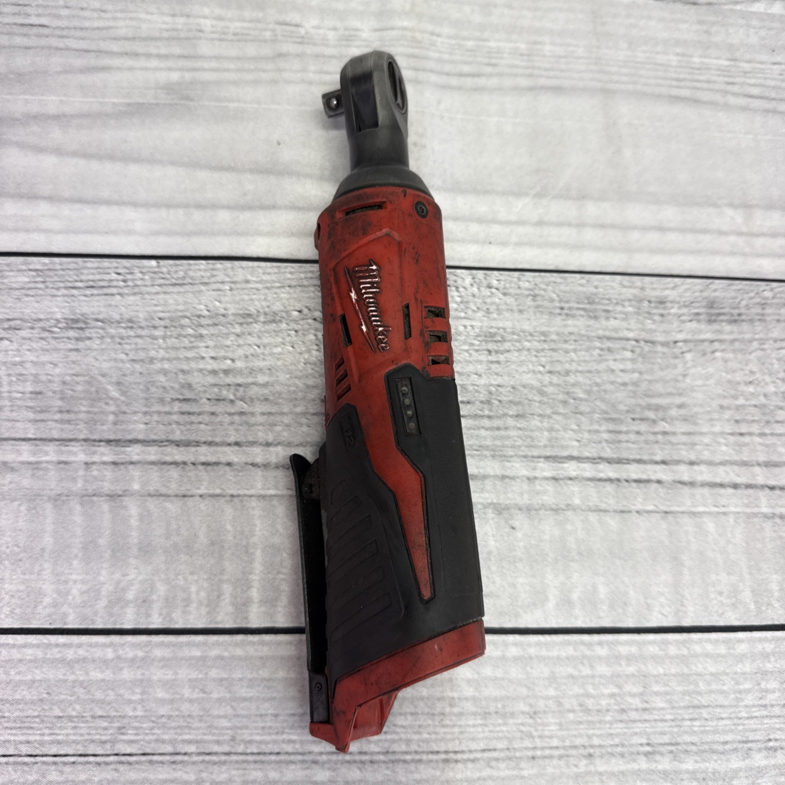 Milwaukee M12 3/8 in Cordless Ratchet 2457-20 Only Tool Parts Only Untested