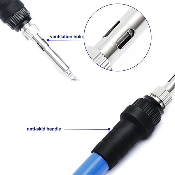 Electric Soldering Iron Gun Adjustable Temperature 60W 110V Welding Solder Wire