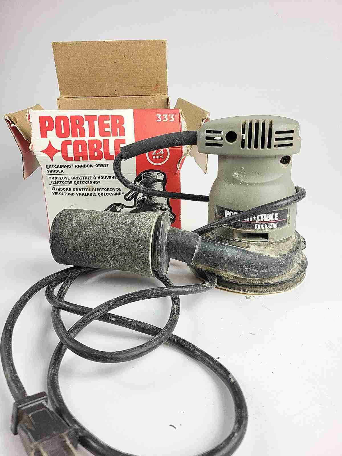 Porter Cable 333 5&Prime; QuickSand Random Orbit Sander