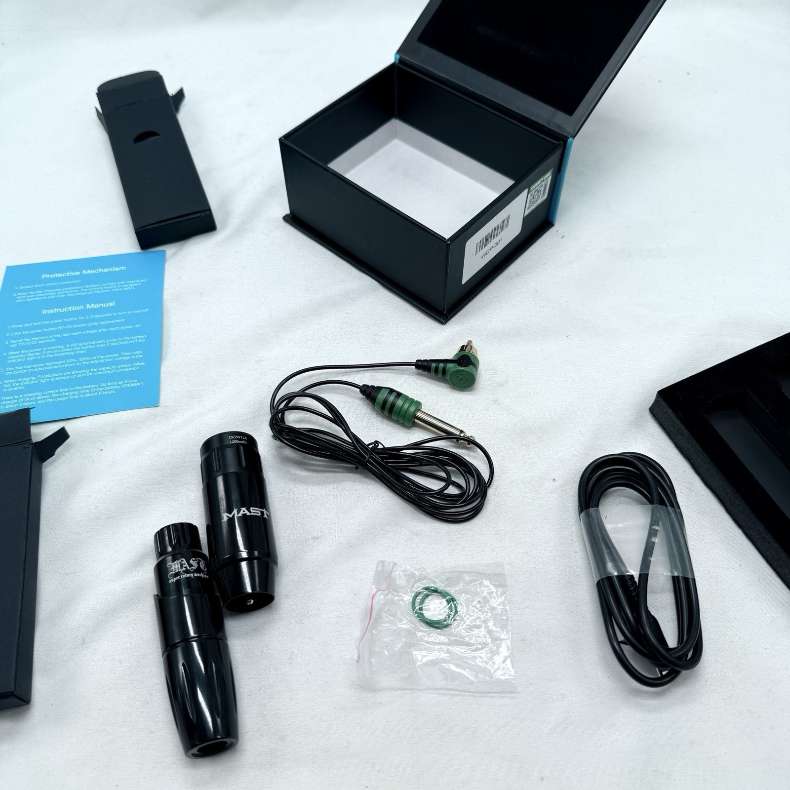 Mast Tour Rotary Pen Machine Wireless Tattoo Battery Power Supply Kit