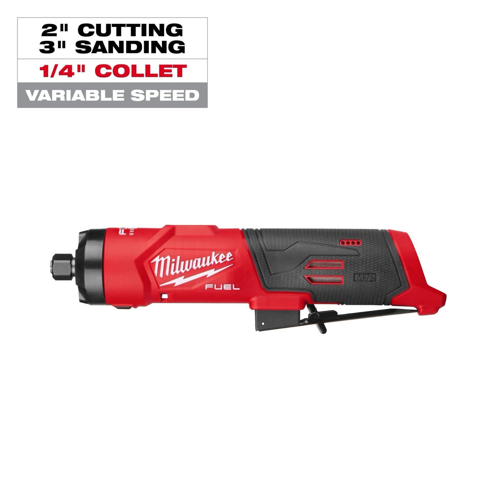Milwaukee 3486-20 M12 FUEL 1/4 in Straight Grinder Bare Tool