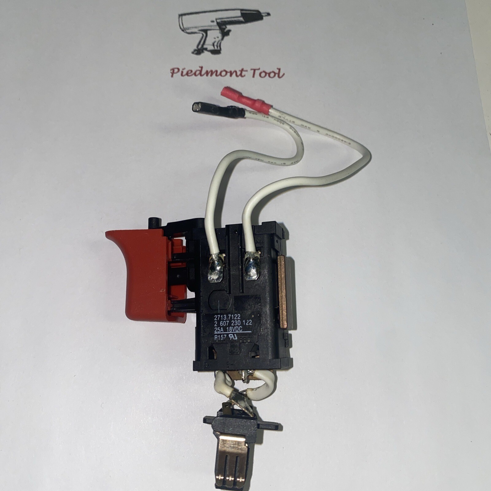 Bosch Switch For Bosch Impact Driver And Drill Models, Part # 2607230122