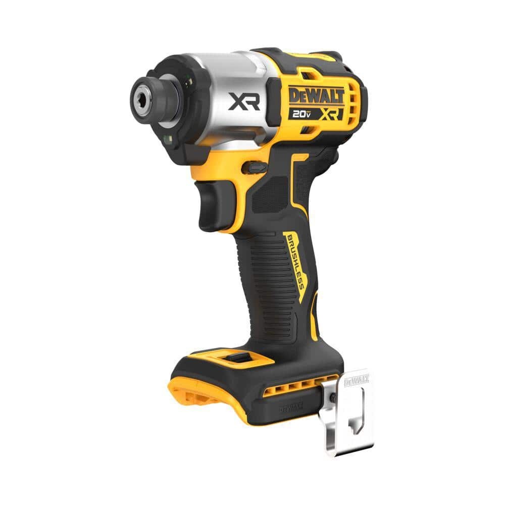 DEWALT 20V MAX XR Cordless Brushless 1/4 in. 3-Speed Impact Driver (Tool-Only)