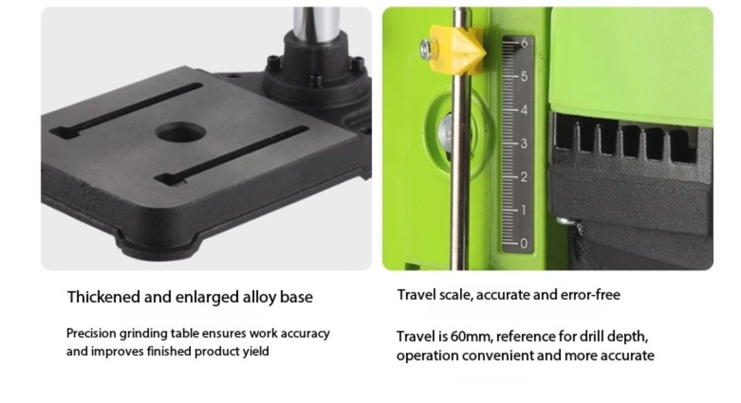 Bench Drill: Compact Household 220V High-Power Industrial-Grade Multi-Functional