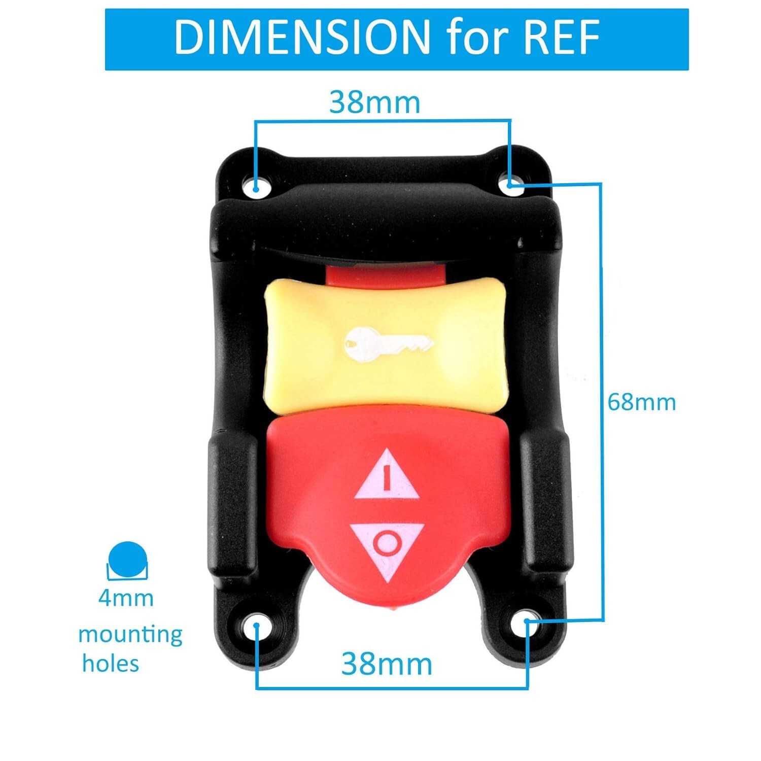& Craftsman Compatible Table Saw Switch – Safety Paddle On/Off Switch, 125V