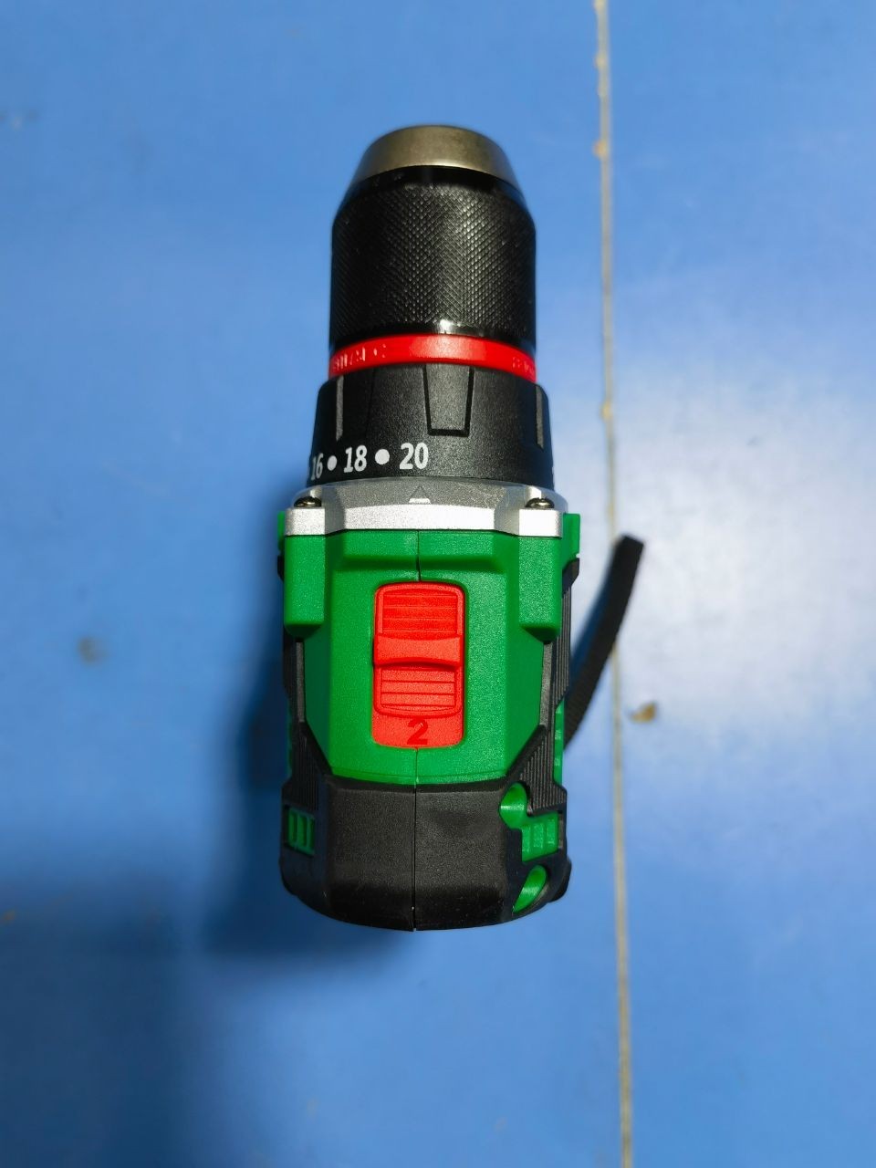 Home Combi 1/2in Cordless Drill 21V 55Nm Tools 2Speed Brushless 2Battery&Charger