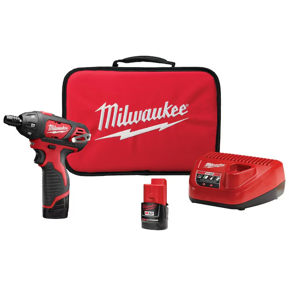 SALE! Milwaukee 2401-22 Electric Tool M12 Screwdriver Kit – 100% AUTHENTIC – New