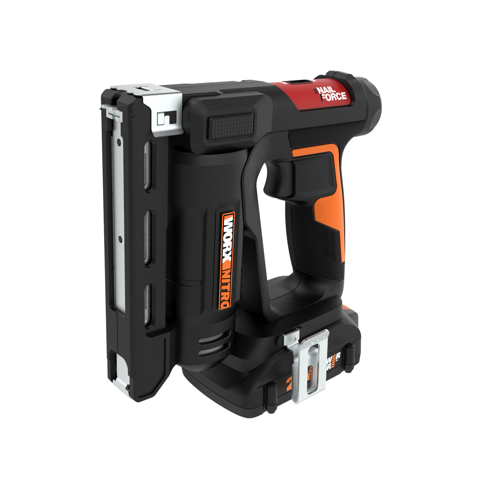 WX843L WORX Nitro 20V Power Share 3/8” Cordless Crown Stapler with Air Impact