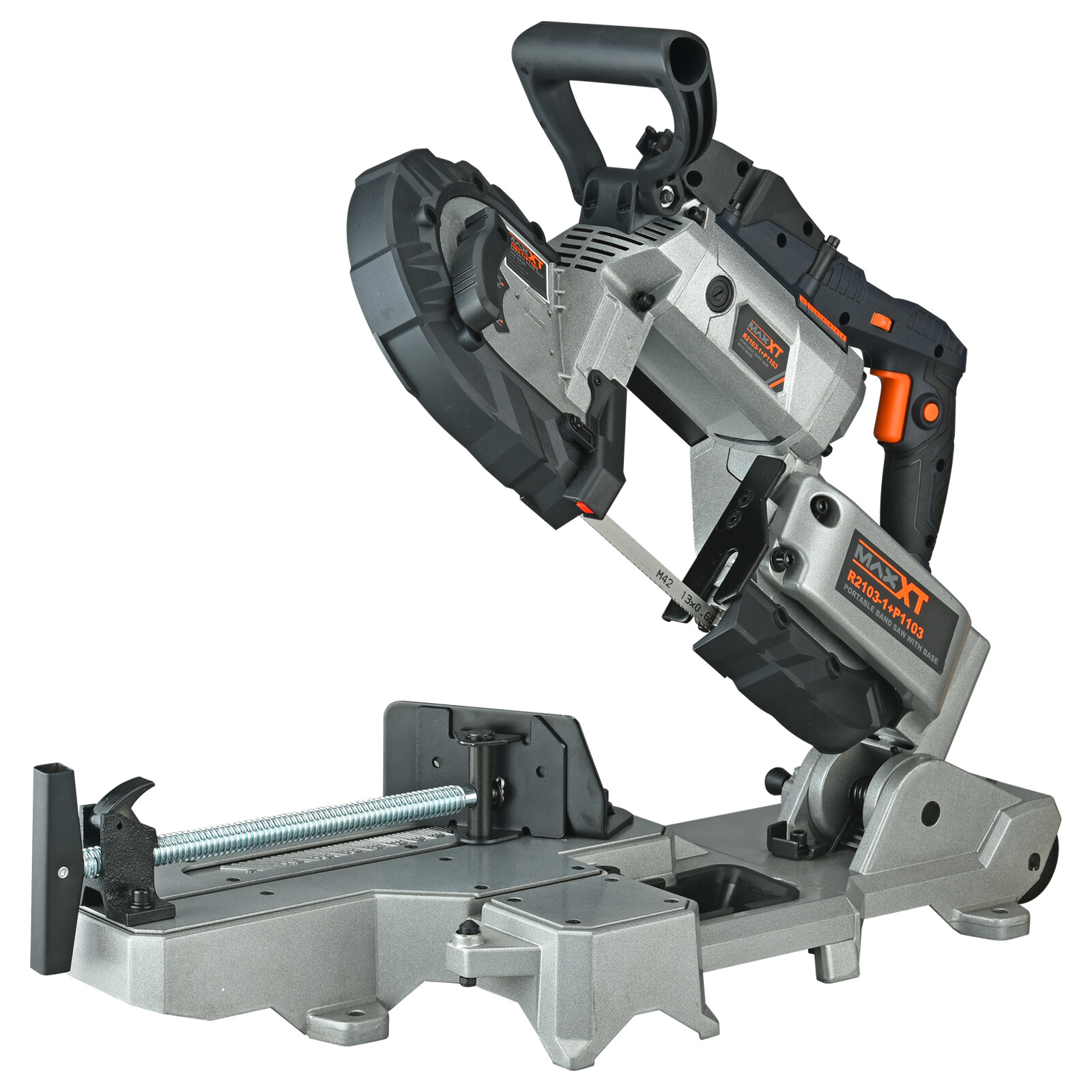 MAXXT Portable Band Saws With Base 10AMP Automatic & Manual Dual Cutting Modes