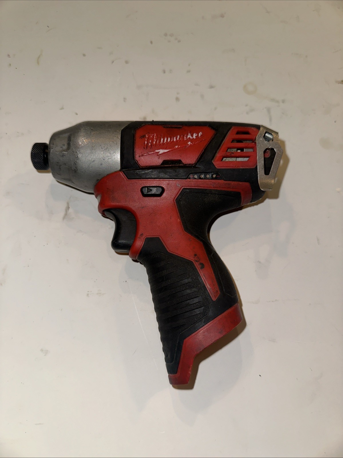 Milwaukee 2462-20 M12 1/4 inch Hex Impact Driver (Tool Only) – Red