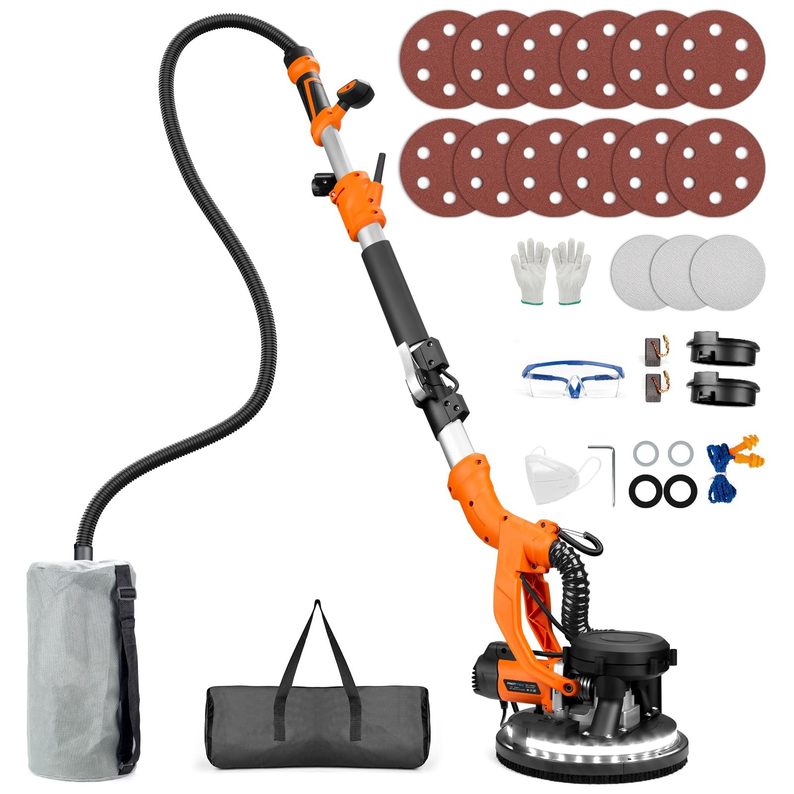 Drywall Sander 1000w Popcorn Ceiling Removal Tool Automatic Drywall Sander With