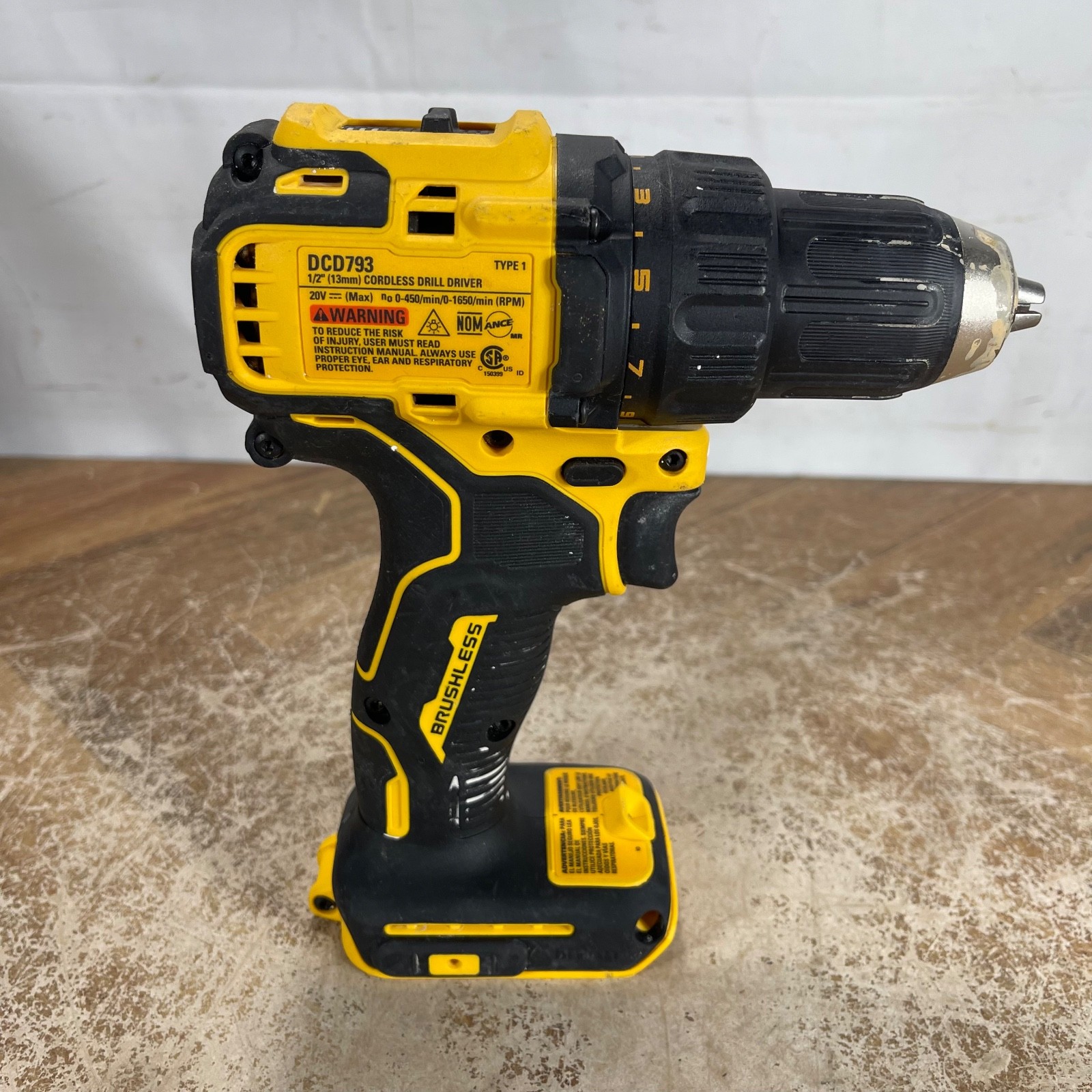 DEWALT DCD793 20V MAX Brushless Cordless 1/2 Inch Drill Driver – Tool only