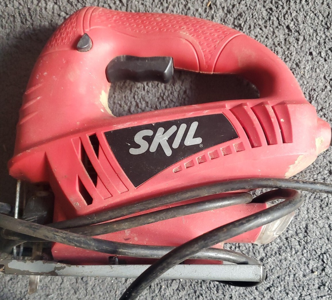 Skil 4290 Variable Speed Corded Electric 4.5 amp Jigsaw Jig Saw – Red PreOwned