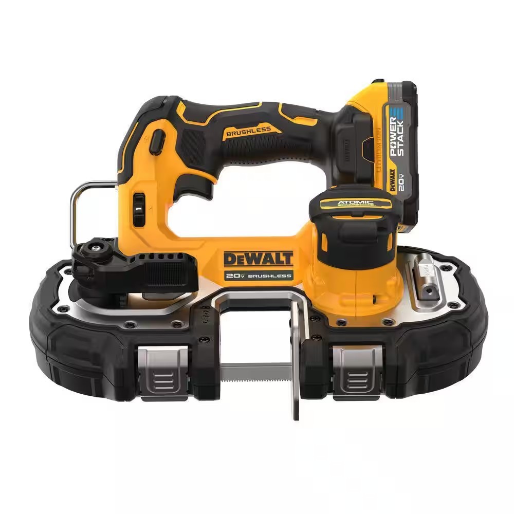 DEWALT ATOMIC 20V MAX Lithium-Ion Cordless 1-1/4 in. Bandsaw Kit (Bat+C DCS377E1