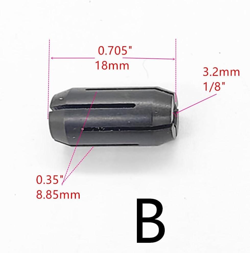 389244-00 389243-00 Cut-Out Tool Collet Chuck Replce for DeWalt DC550 DC551 D…