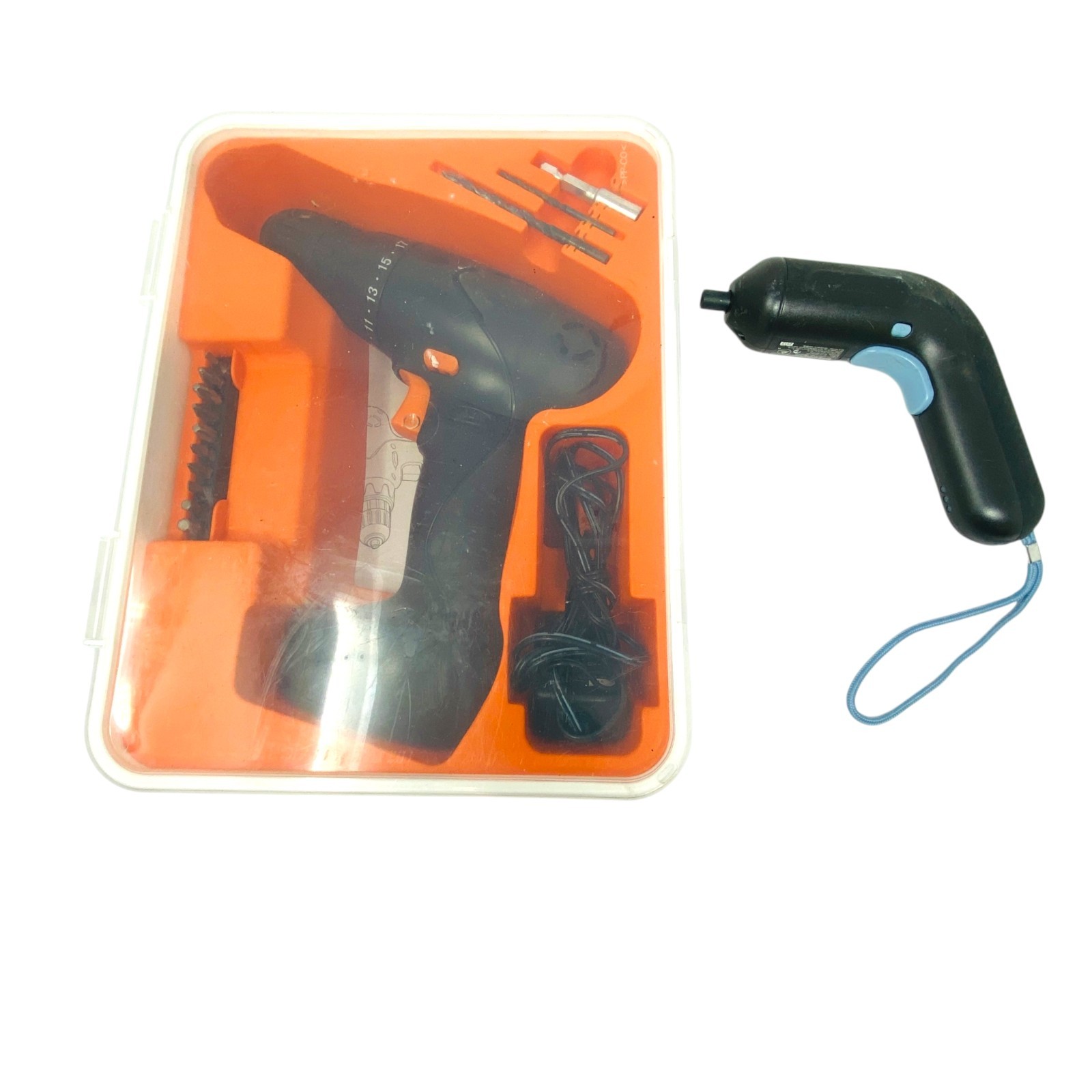 IKEA FIXA 14.4V Cordless Drill Driver Kit 702.329.02 & TRIXIG 3.6V Screwdriver
