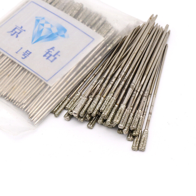 0.8mm – 2.2mm Diamond Coated Tipped Drill Bits for Tile Glass Jewellery Ceramics