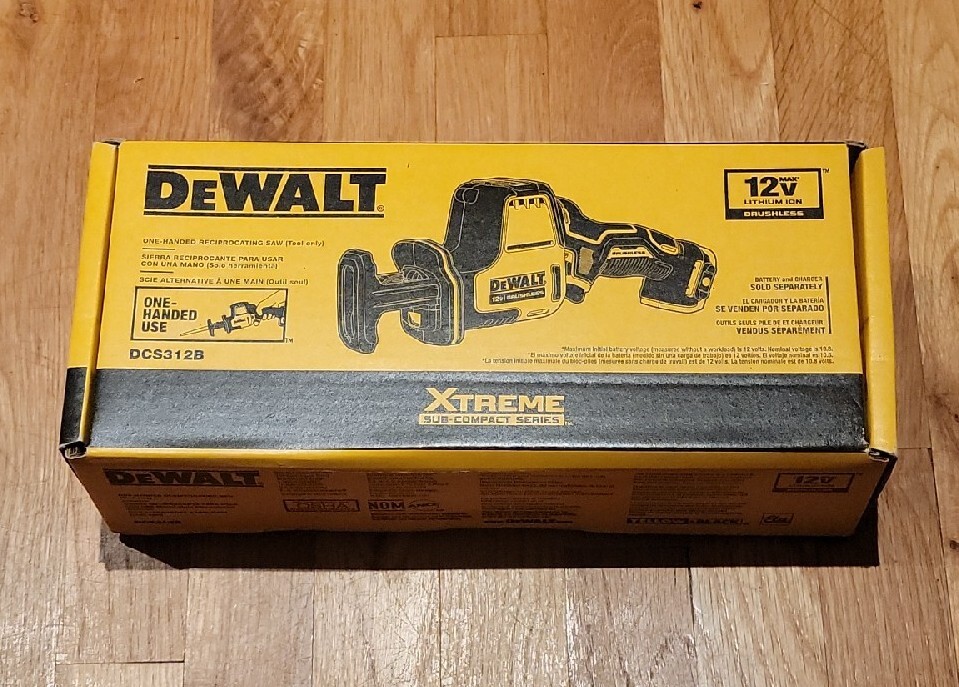 DEWALT 12V Cordless Reciprocating Saw – DCS312B TOOL ONLY